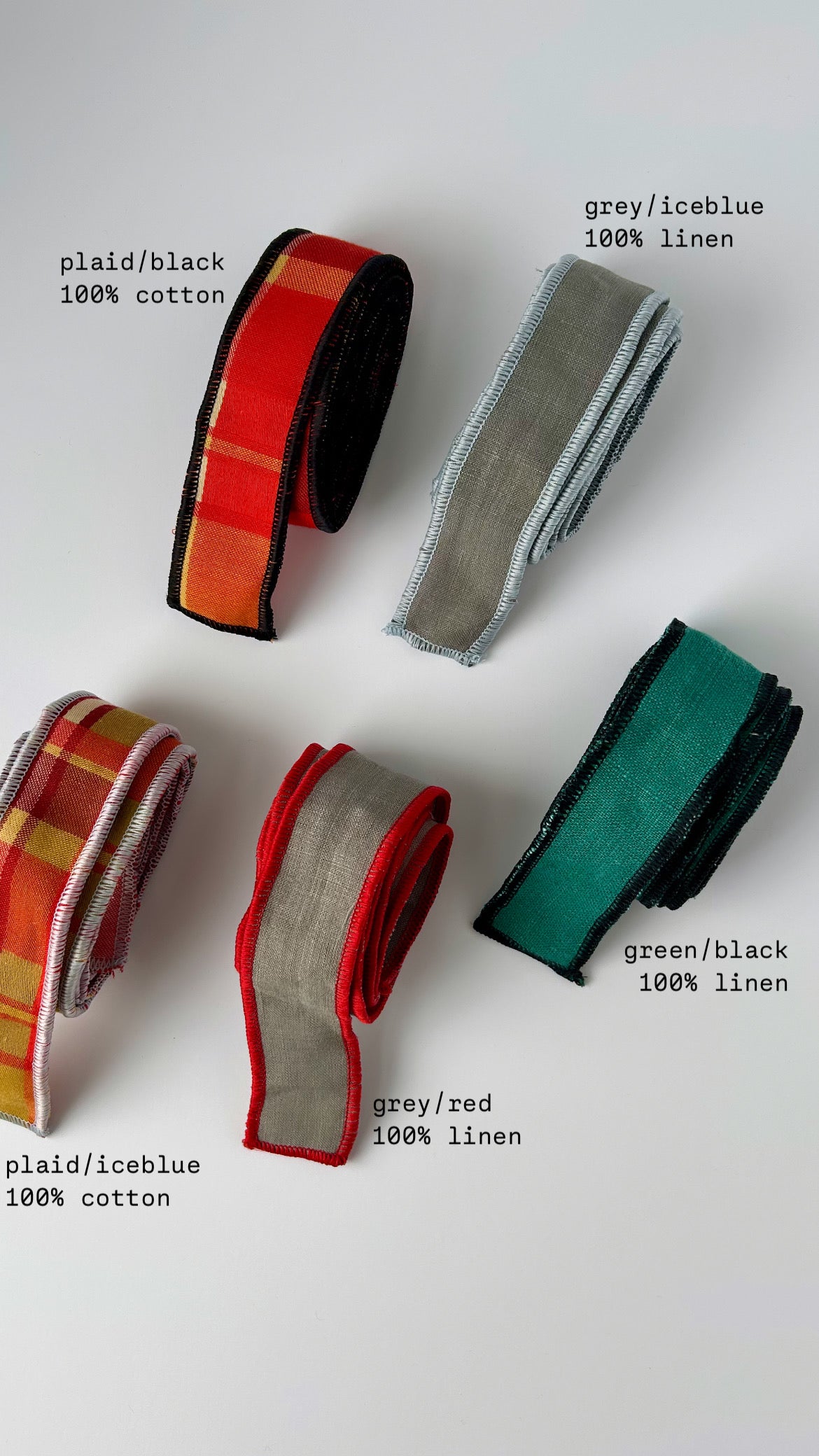 Ribbon - Grey/Red