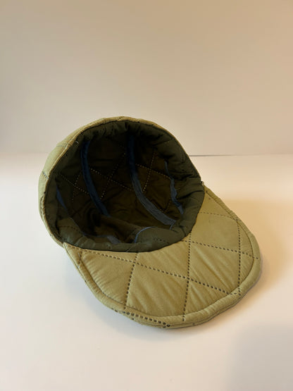 Hat Green Quilted