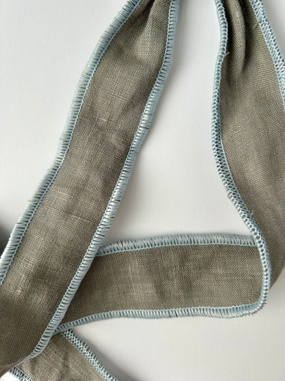 Ribbon - Grey/Ice Blue