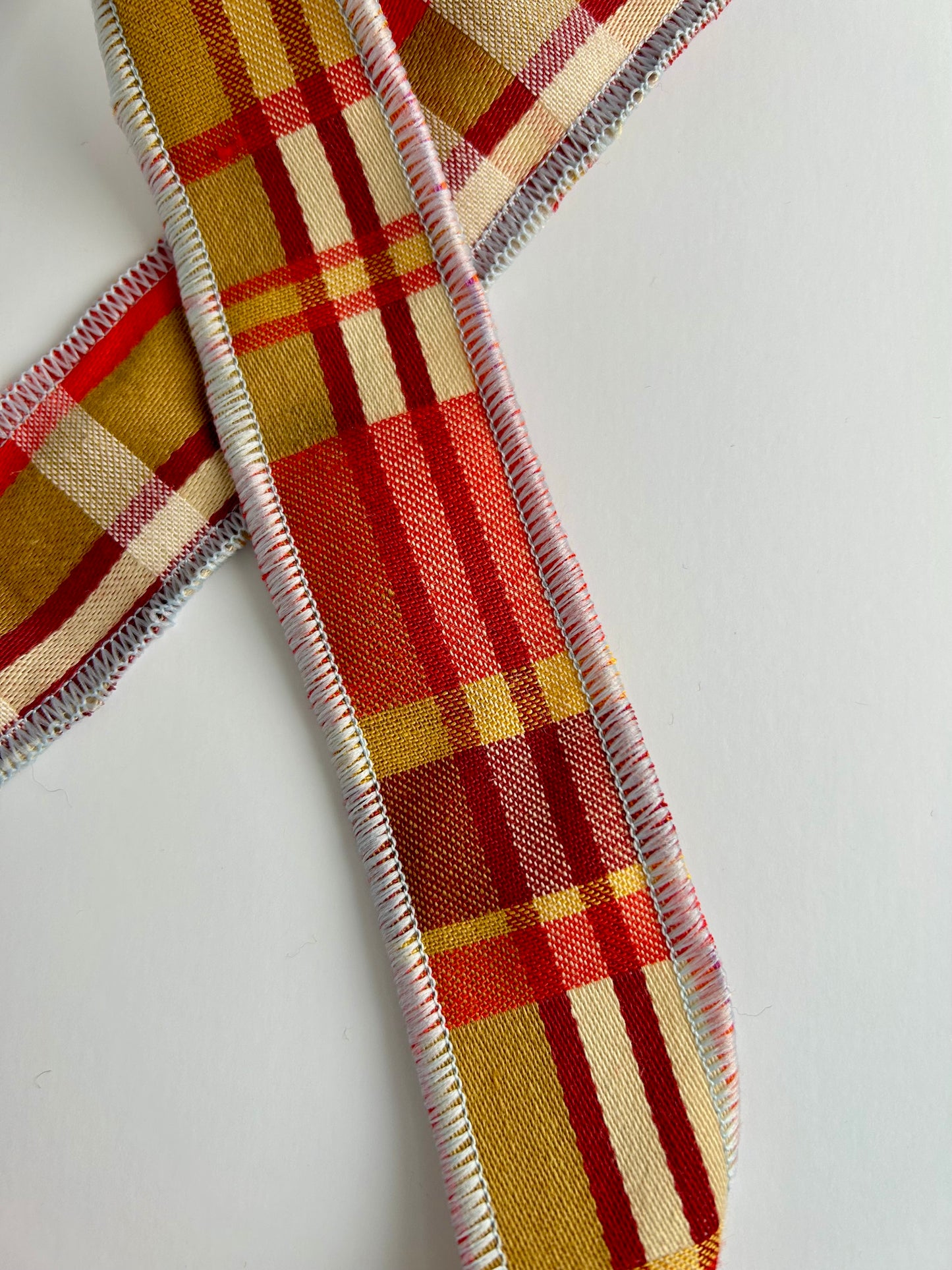 Ribbon - Plaid/Ice Blue